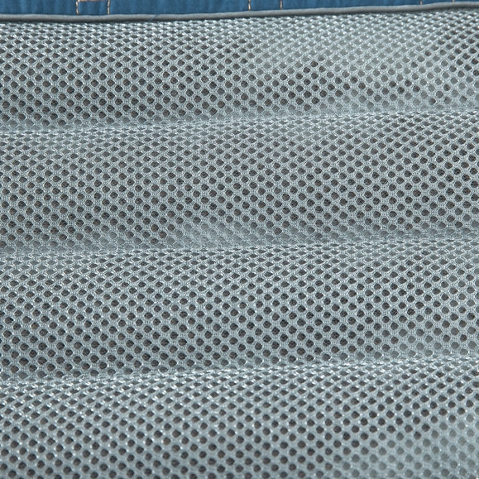 91家纺网 家纺一手货源 找家纺 枕之坊 2021新款乳胶功能保健枕 蓝色