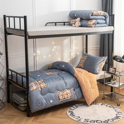 91家纺网 家纺一手货源 找家纺 (总）畅销被业 2024新款羊羔绒学生床冬被