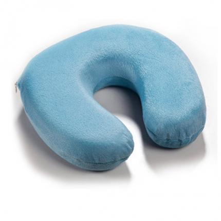 91家纺网 家纺一手货源 找家纺 枕之坊 2021新款记忆U型枕 天蓝色