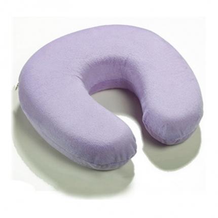 91家纺网 家纺一手货源 找家纺 枕之坊 2021新款记忆U型枕 雪青色