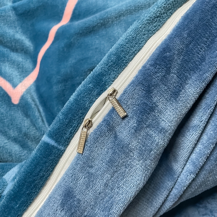 91家纺网 家纺一手货源 找家纺 芃成家纺 2021新款牛奶绒印花四件套 心动