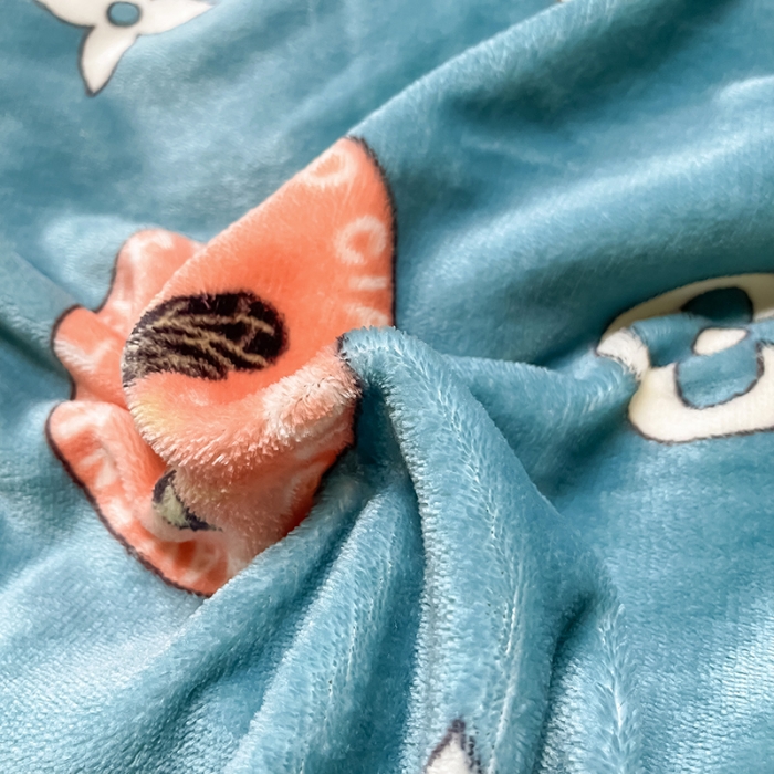 91家纺网 家纺一手货源 找家纺 芃成家纺 2021新款牛奶绒印花四件套 休闲