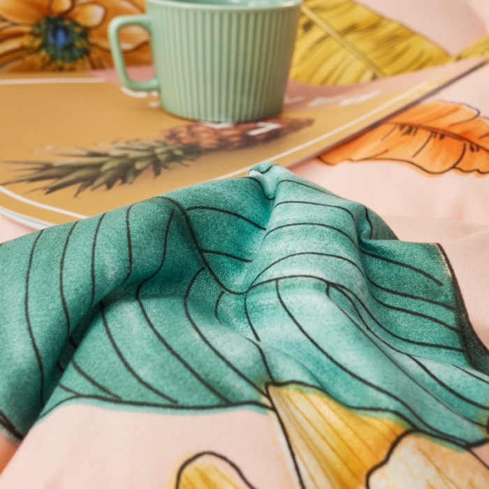 91家纺网 家纺一手货源 找家纺 畅销被业 2021新款芦荟棉冬被 梵韵若梦-粉