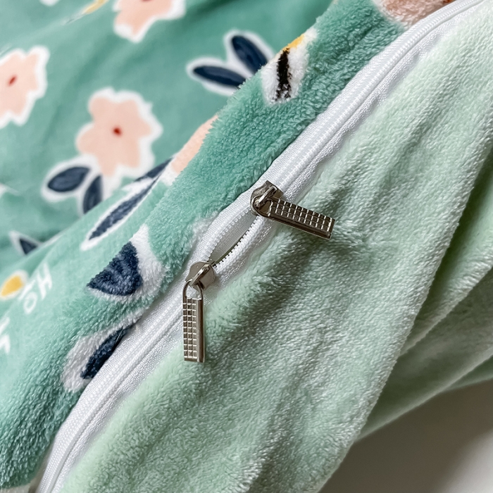 91家纺网 家纺一手货源 找家纺 芃成家纺 2021新款牛奶绒印花单被套 优雅花香