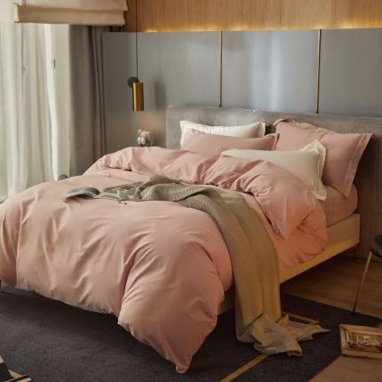 91家纺网 家纺一手货源 找家纺 （总）涞澳 2021新款50磨绒纯色四件套风格二