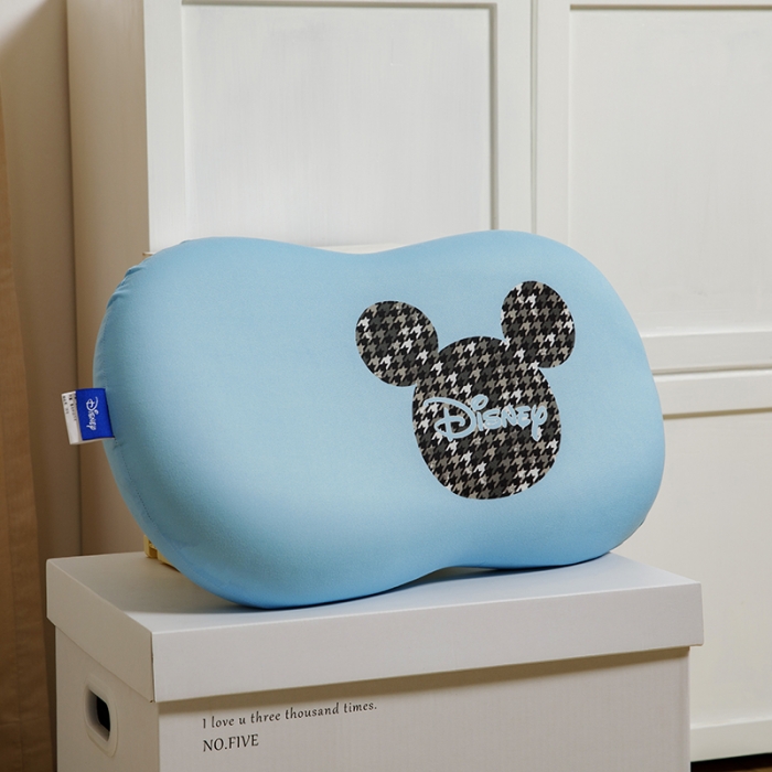91家纺网 家纺一手货源 找家纺 迪士尼太空记忆枕猫肚皮记忆棉枕3555cm只 兰色米奇