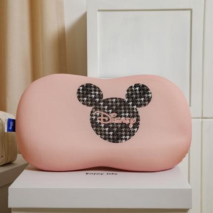 迪士尼太空记忆枕猫肚皮记忆棉枕3555cm只 粉色米奇