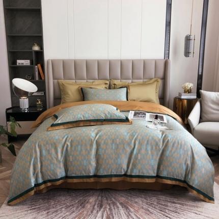 91家纺网 家纺一手货源 找家纺 （总）涞澳 2021新款100支数码印花四件套