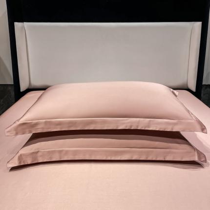 91家纺网 家纺一手货源 找家纺 总 DC2024新款100支长绒棉南希枕套一对