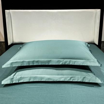 91家纺网 家纺一手货源 找家纺 总 DC2024新款100支长绒棉南希枕套一对