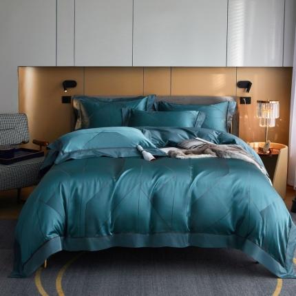 91家纺网 家纺一手货源 找家纺 （总）涞澳 2021新款100支高精密提花四件套