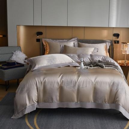 91家纺网 家纺一手货源 找家纺 （总）涞澳 2021新款100支高精密提花四件套