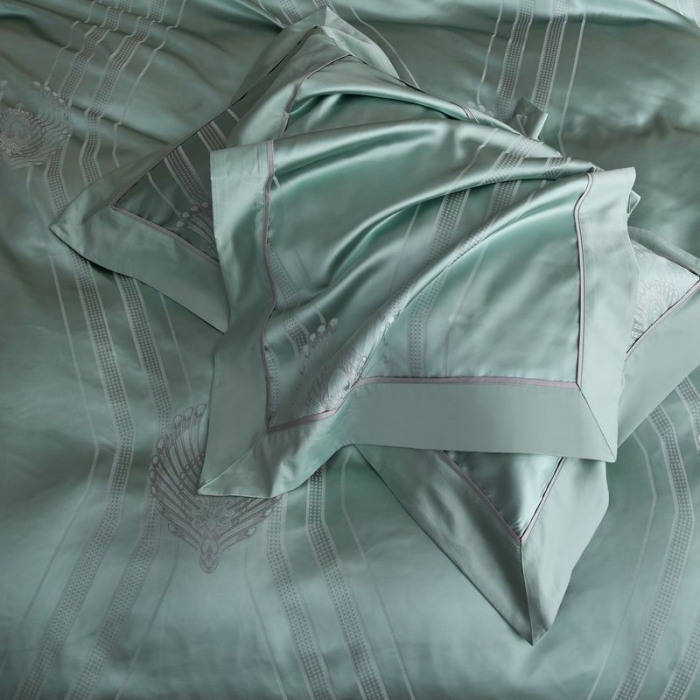 91家纺网 家纺一手货源 找家纺 涞澳 2021新款100支高精密提花四件套 诺格