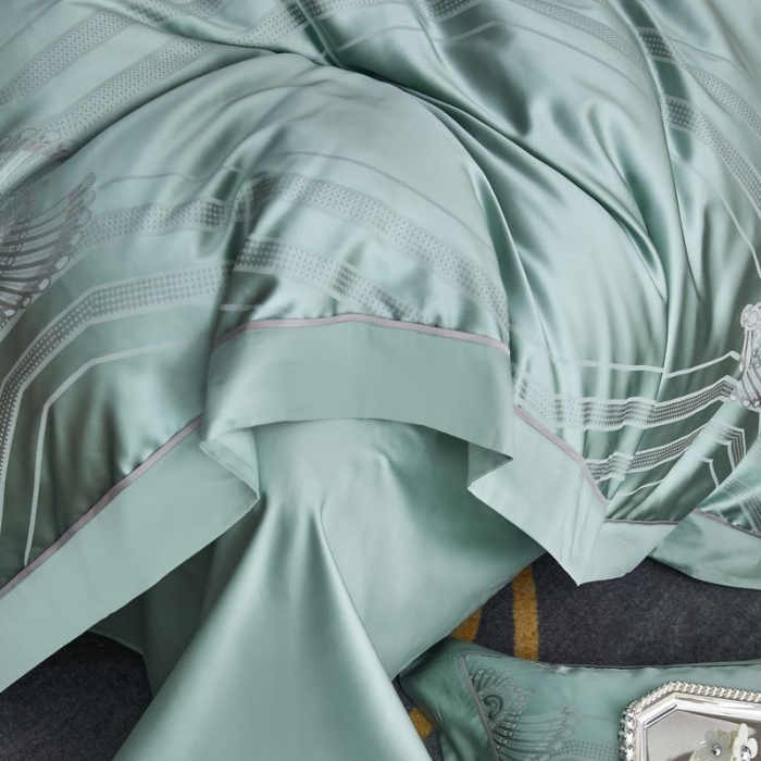 91家纺网 家纺一手货源 找家纺 涞澳 2021新款100支高精密提花四件套 诺格