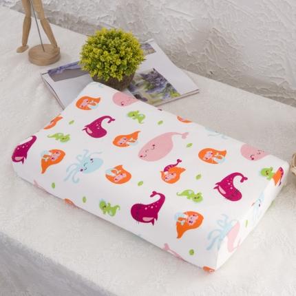 91家纺网 家纺一手货源 找家纺 枕之坊 2021新款儿童全棉卡通乳胶枕 美人鱼