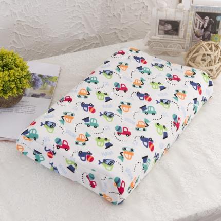 91家纺网 家纺一手货源 找家纺 枕之坊 2021新款儿童全棉卡通乳胶枕 小汽车