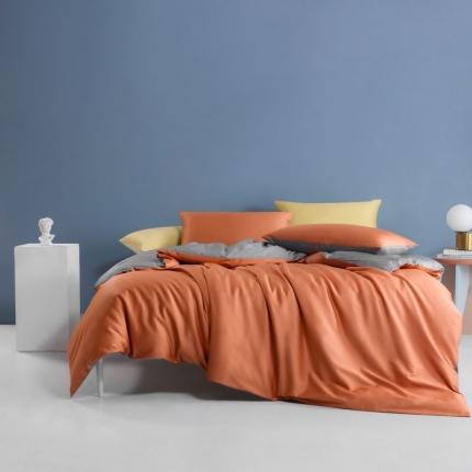 91家纺网 家纺一手货源 找家纺 （总）涞澳 2021新款全棉隐形拉链双拼款四件套