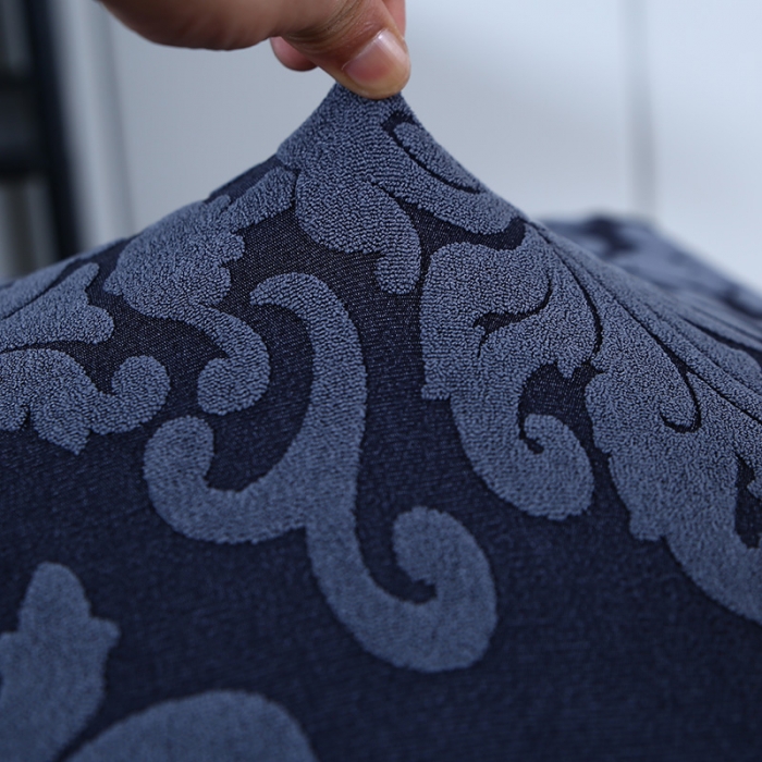 91家纺网 家纺一手货源 找家纺 兴妮雅家纺 2021新款浮雕款换鞋凳套 浮雕款深灰