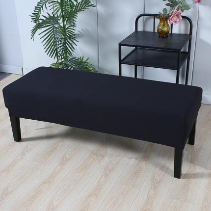 兴妮雅家纺 2021新款四季款换鞋凳套 黑