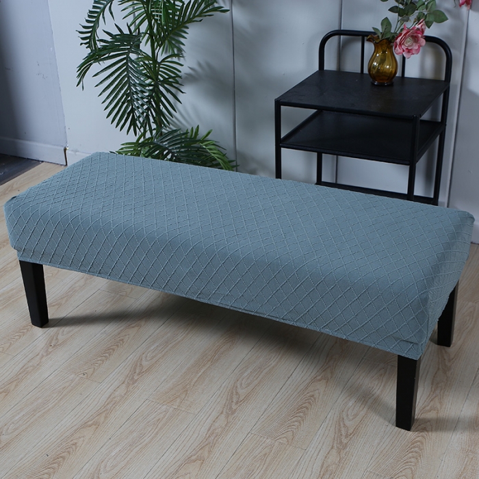 91家纺网 家纺一手货源 找家纺 （总）兴妮雅家纺 2021新款针织菱形提花款换鞋凳套