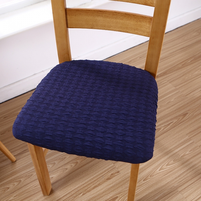 91家纺网 家纺一手货源 找家纺 兴妮雅家纺 2021新款日式方块坐垫套 藏蓝