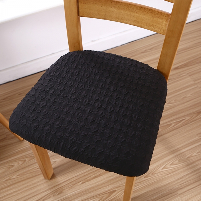 91家纺网 家纺一手货源 找家纺 兴妮雅家纺 2021新款日式方块坐垫套 黑色