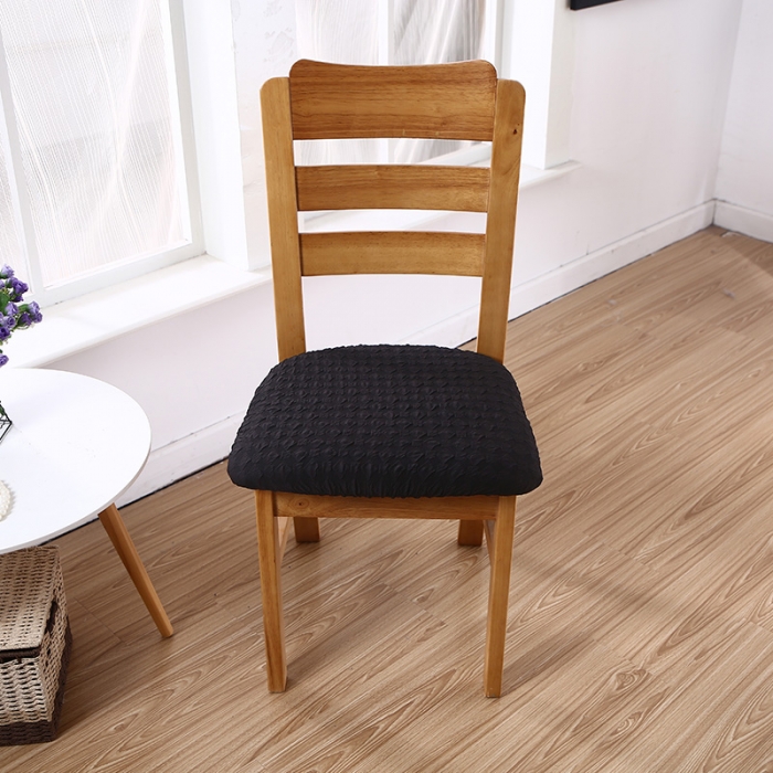 91家纺网 家纺一手货源 找家纺 兴妮雅家纺 2021新款日式方块坐垫套 黑色