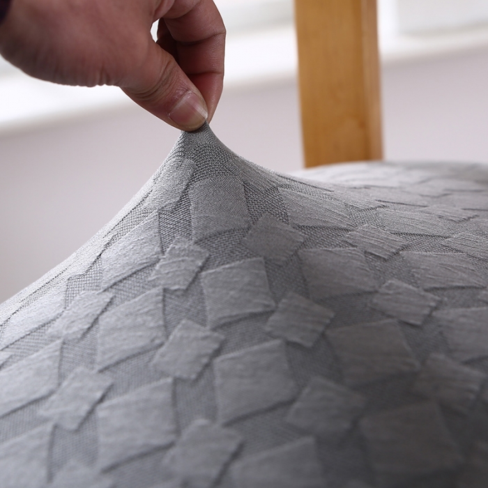 91家纺网 家纺一手货源 找家纺 兴妮雅家纺 2021新款日式方块坐垫套 灰色