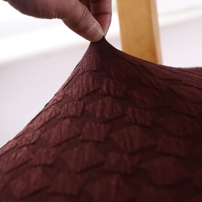 91家纺网 家纺一手货源 找家纺 兴妮雅家纺 2021新款日式方块坐垫套 咖啡