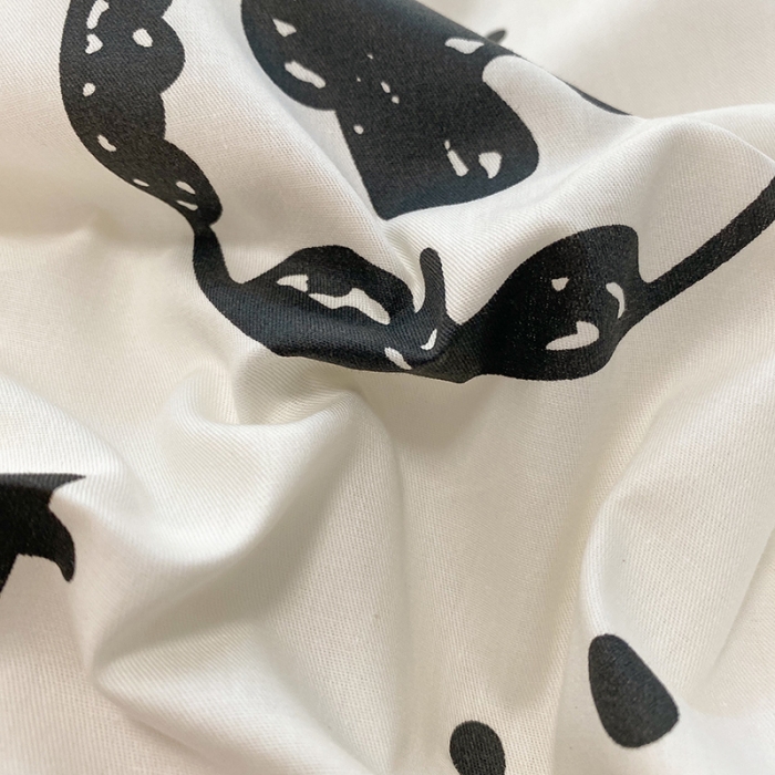 91家纺网 家纺一手货源 找家纺 简宜家居2021新款全棉小清新四件套 白色太空漫步