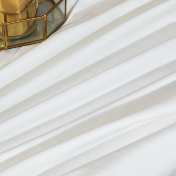 91家纺网 家纺一手货源 找家纺 榻尚家居新款纯美蕾丝大花边长绒棉贡缎四件套 安娜 白