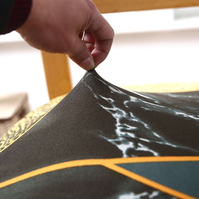 91家纺网 家纺一手货源 找家纺 兴妮雅家纺 2021新款四季椅子坐垫套 方格日记