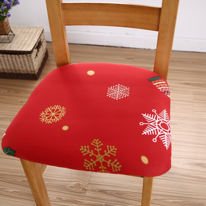 91家纺网 家纺一手货源 找家纺 兴妮雅家纺 2021新款四季椅子坐垫套 红色小鹿