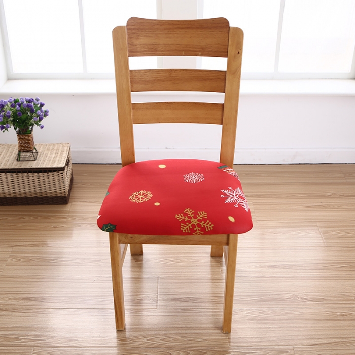 91家纺网 家纺一手货源 找家纺 兴妮雅家纺 2021新款四季椅子坐垫套 红色小鹿