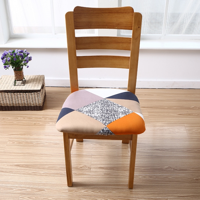 91家纺网 家纺一手货源 找家纺 兴妮雅家纺 2021新款四季椅子坐垫套 魔方