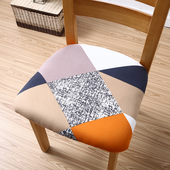 91家纺网 家纺一手货源 找家纺 兴妮雅家纺 2021新款四季椅子坐垫套 魔方