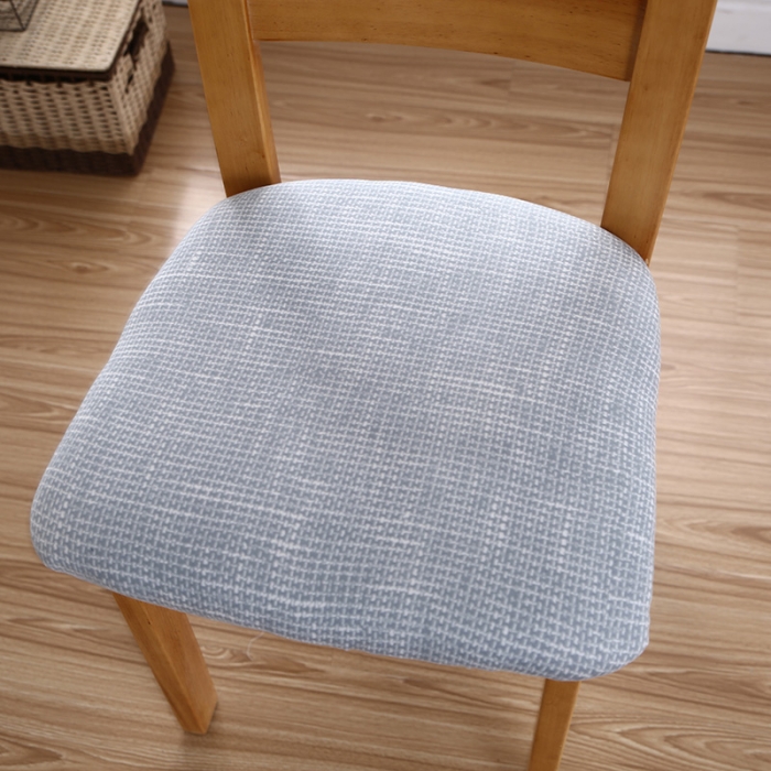 91家纺网 家纺一手货源 找家纺 兴妮雅家纺 2021新款四季椅子坐垫套 亚麻（灰)