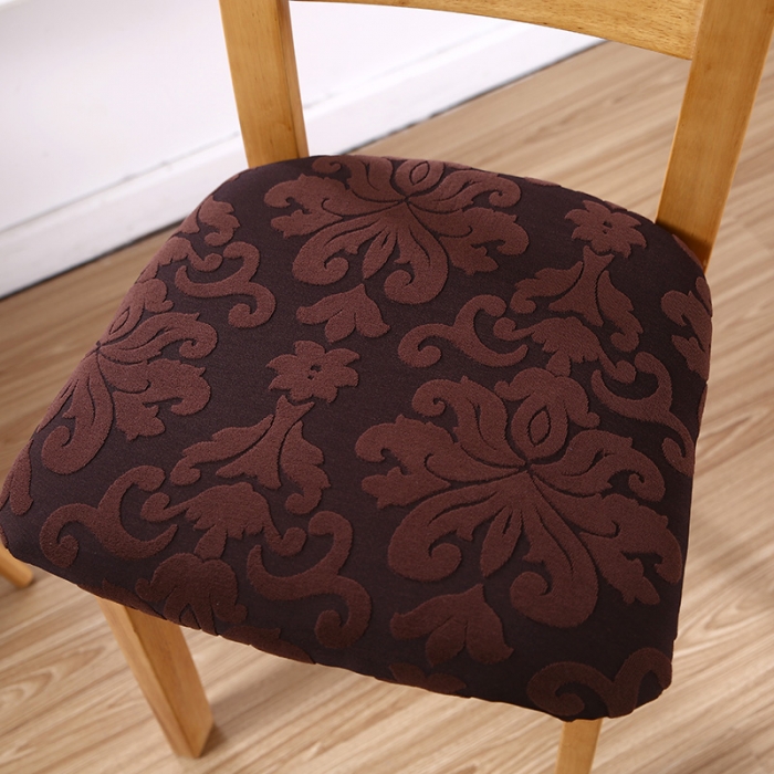 91家纺网 家纺一手货源 找家纺 兴妮雅家纺 2021新款提花坐垫套 提花咖啡