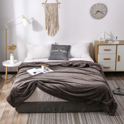 91家纺网 家纺一手货源 找家纺 秋冬季加厚保暖羊羔绒毛毯马卡龙法兰绒盖毯外贸跨境牛奶绒毯子