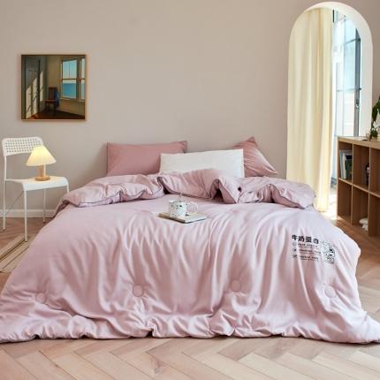 91家纺网 家纺一手货源 找家纺 （总）木堇 2021新款牛奶蛋白大豆纤维被春秋被冬被被子被芯