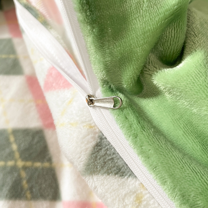 91家纺网 家纺一手货源 找家纺 安哆啦 2021新款220g牛奶绒简约款四件套 心格