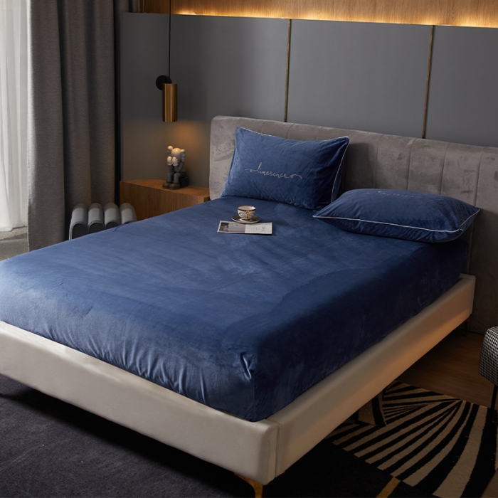 91家纺网 家纺一手货源 找家纺 （总）瑞驰 2022新款A类婴儿绒保暖单床笠