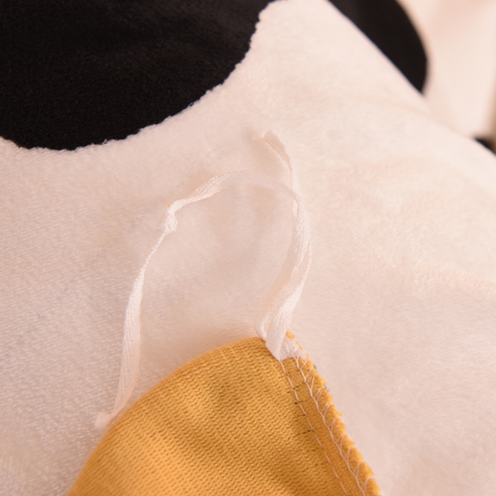 91家纺网 家纺一手货源 找家纺 眠博士 2021新款印花款多功能毛毯单被套奶牛宝贝