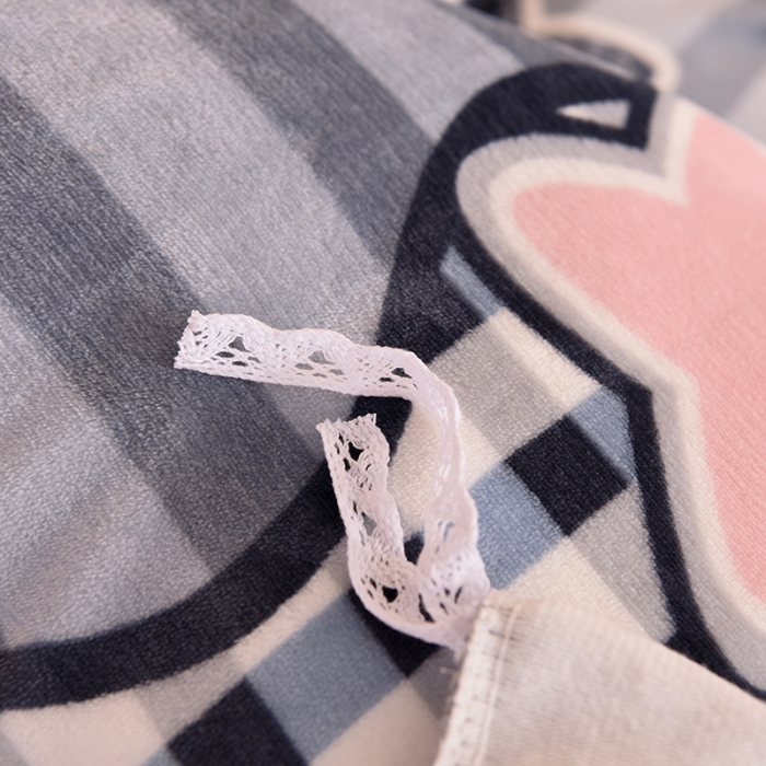 91家纺网 家纺一手货源 找家纺 眠博士 2021新款印花款多功能毛毯单被套星语星愿