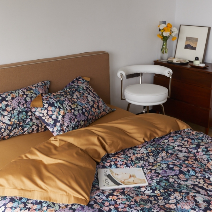 91家纺网 家纺一手货源 找家纺 （总）优然居 2021新款60支数码印花宽边四件套