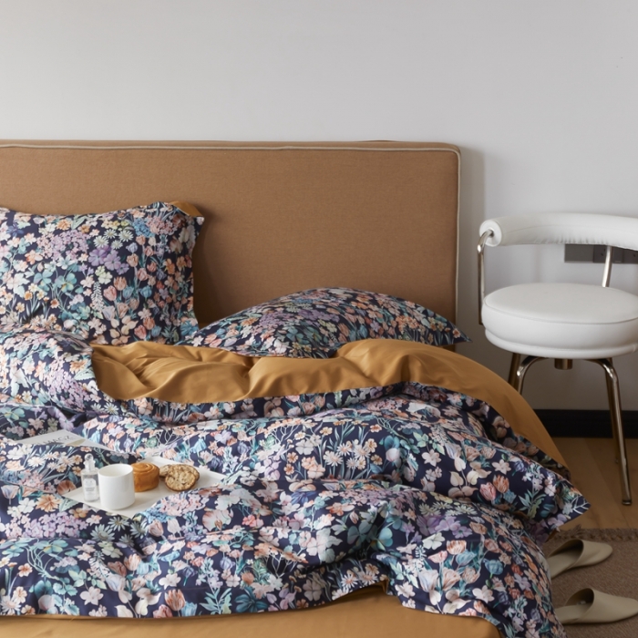 91家纺网 家纺一手货源 找家纺 （总）优然居 2021新款60支数码印花宽边四件套