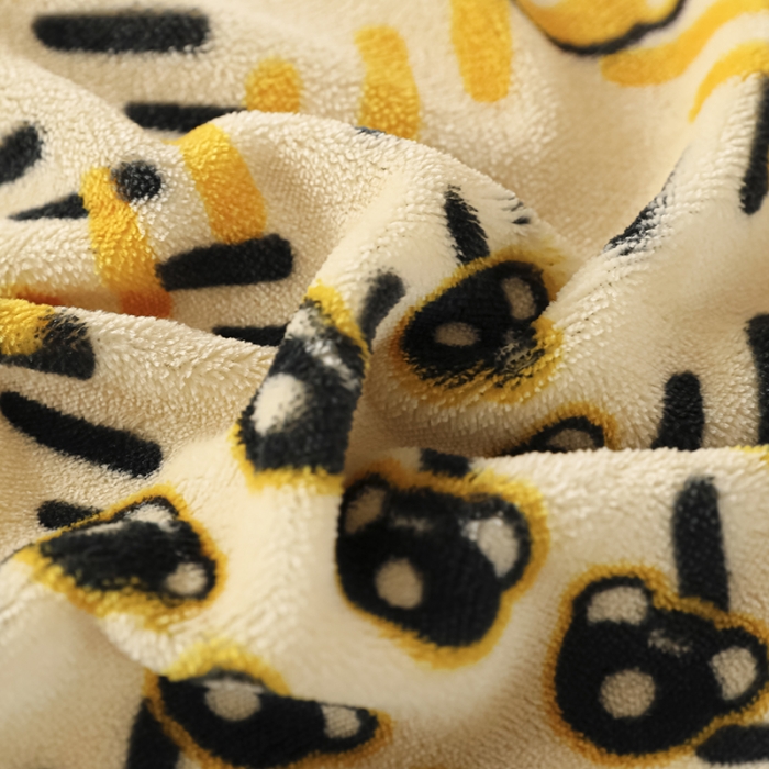 91家纺网 家纺一手货源 找家纺 爱洛家纺2021新款牛奶绒四件套 可爱-熊