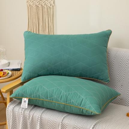 91家纺网 家纺一手货源 找家纺 （总）枕之坊 2021新款菱形舒适枕48×74cm