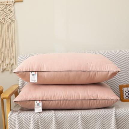 91家纺网 家纺一手货源 找家纺 枕之坊 2021新款菱形舒适枕48×74cm 玉色