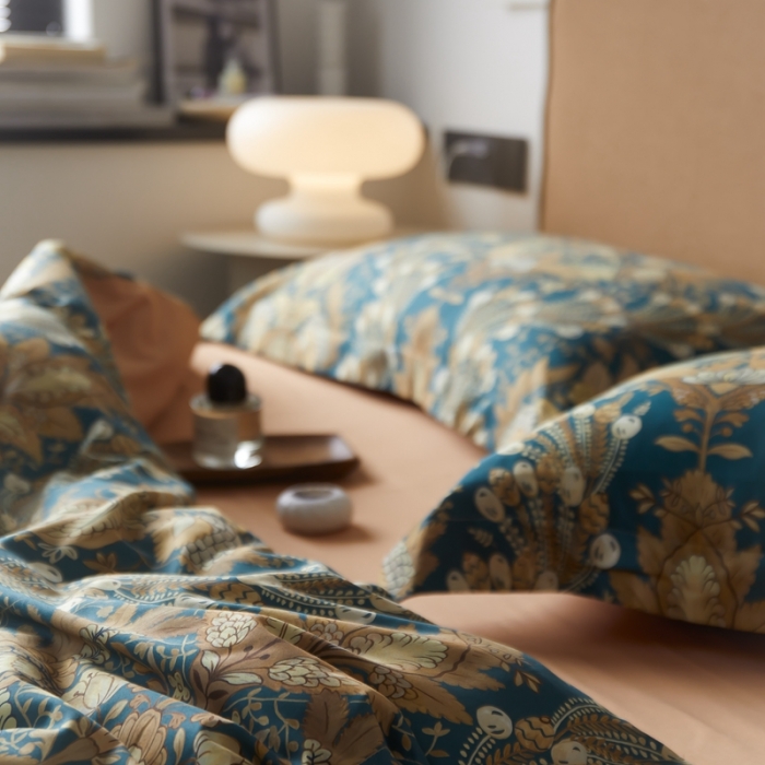 91家纺网 家纺一手货源 找家纺 优然居 2021新款60支数码印花宽边四件套 劳琳达